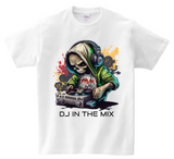 Camisetas de calavera de DJ en la edición a todo color de The Mix DTG 