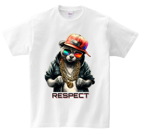 Camisetas Respect Cat DTG Edición a todo color 