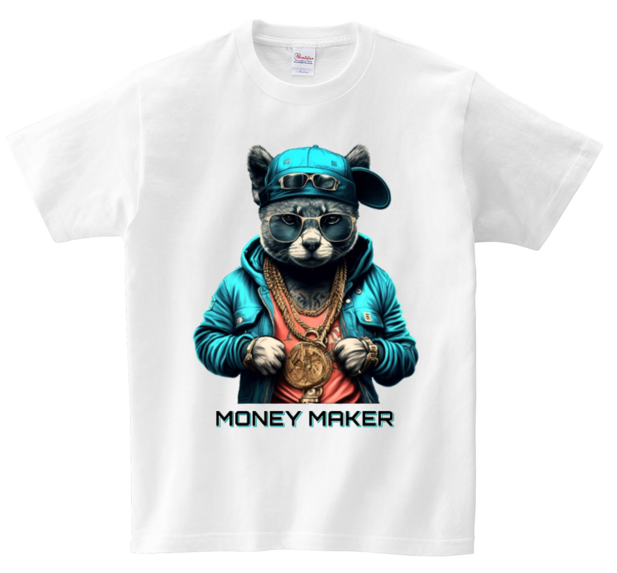 Camisetas Teddy Money Maker DTG Edición a todo color 