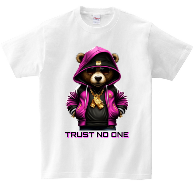 Camisetas Teddy Trust No One, edición a todo color DTG 