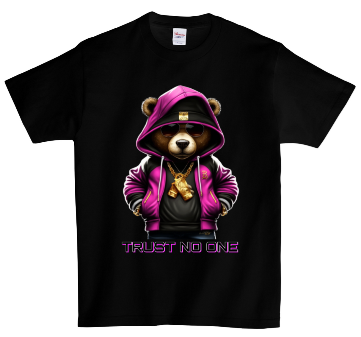 Camisetas Teddy Trust No One, edición a todo color DTG 