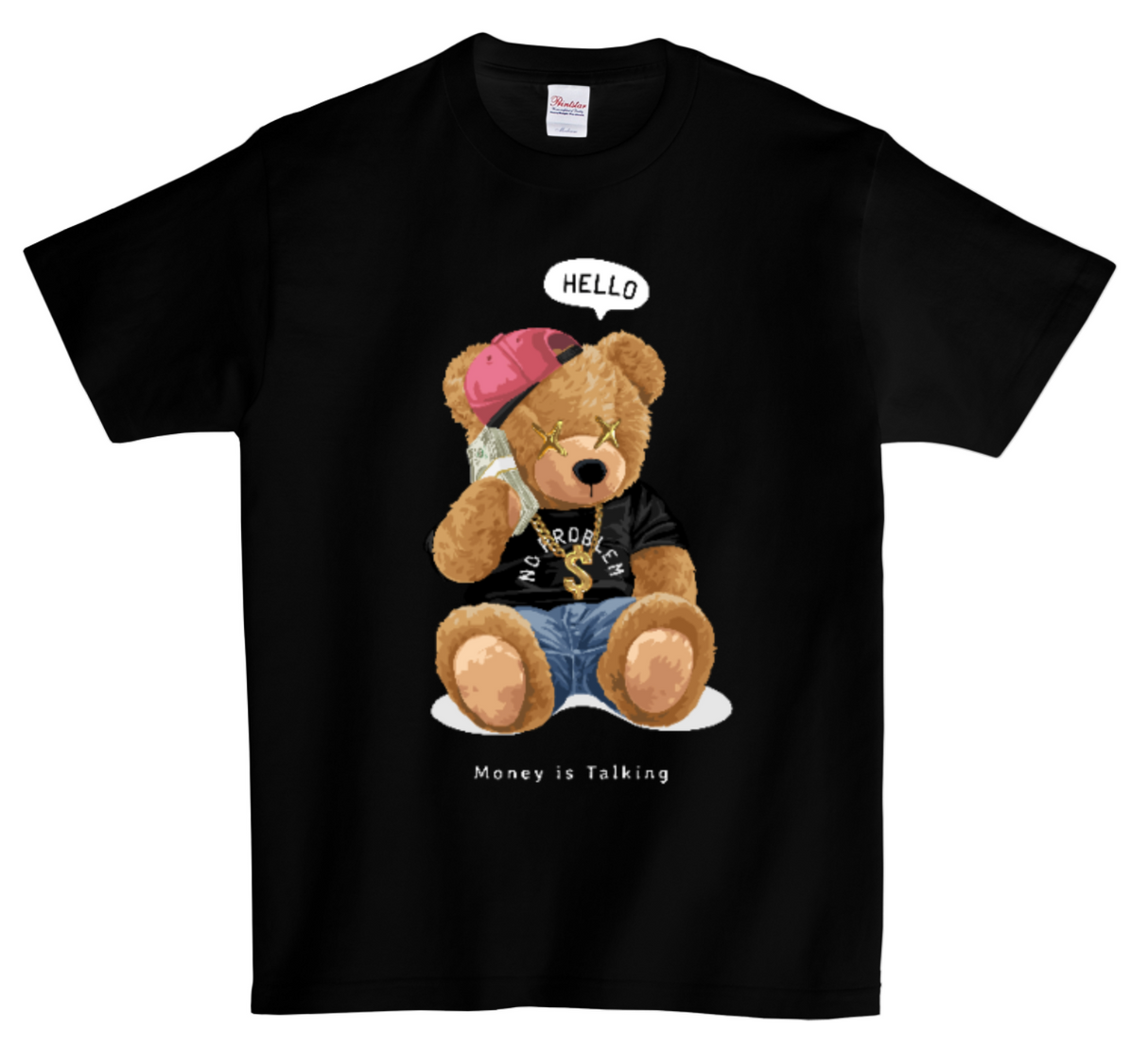 Camisetas con la frase Teddy Money is Talking | Grooveman Music