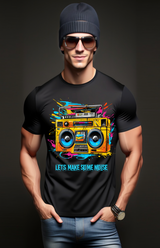 Camisetas con la frase "Hagamos algo de ruido" | Grooveman Music