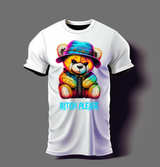 Camisetas con la frase Teddy Bitch Please | Grooveman Music