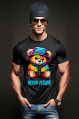 Camisetas con la frase Teddy Bitch Please | Grooveman Music