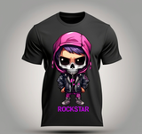 Skull Boy Rockstar T-Shirts | Grooveman Music