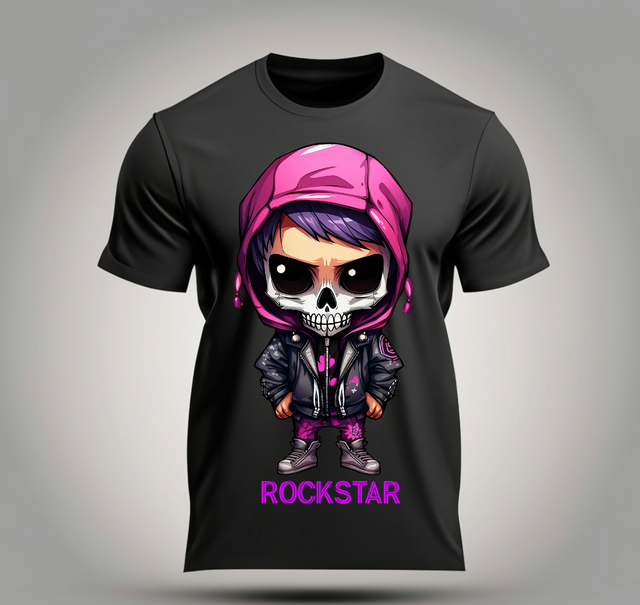 Camisetas de rockstar de Skull Boy | Grooveman Music