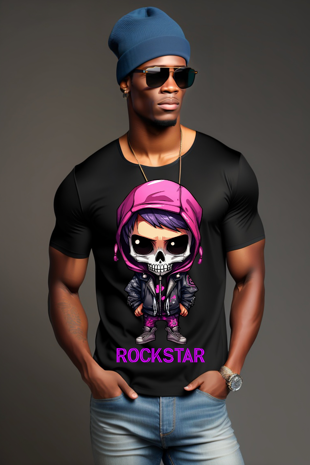 Camisetas de rockstar de Skull Boy | Grooveman Music