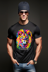 Camisetas exclusivas de inteligencia artificial de El Rey León | Grooveman Music