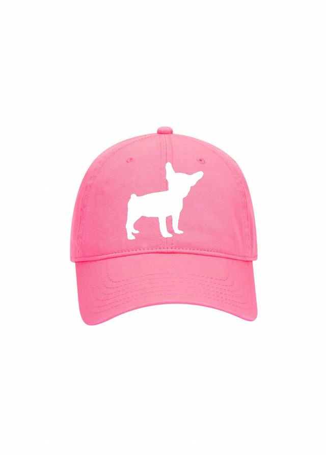 Gorra de béisbol de perfil medio de 5 paneles Frenchie Shadow