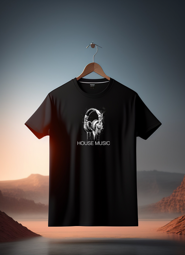 Camisetas exclusivas de la colección House Music Black | Grooveman Music