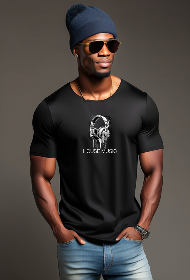 Camisetas exclusivas de la colección House Music Black | Grooveman Music