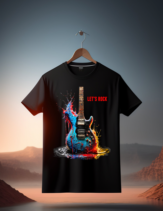 Camisetas exclusivas de Guitar Let's Rock | Grooveman Music