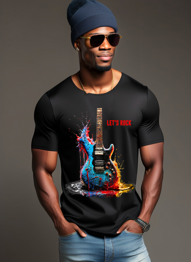 Camisetas exclusivas de Guitar Let's Rock | Grooveman Music