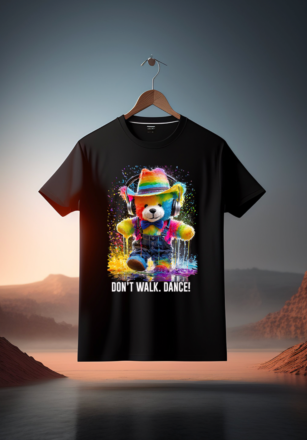 Teddy Don't Walk Dance Exclusive T-Shirts | Grooveman Music