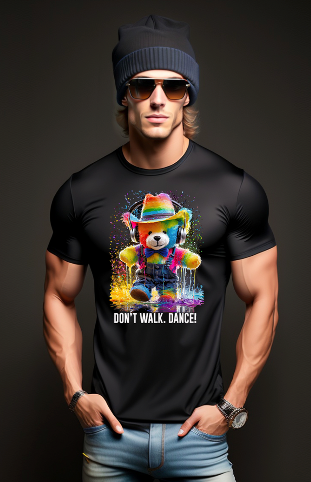 Camisetas exclusivas de Teddy Don't Walk Dance | Grooveman Music