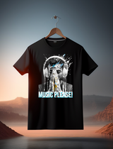 Praying Hands Music Please Art design Exclusive T-Shirts | Grooveman Music