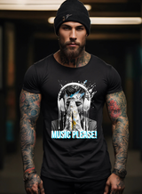 Praying Hands Music Please Art design Exclusive T-Shirts | Grooveman Music