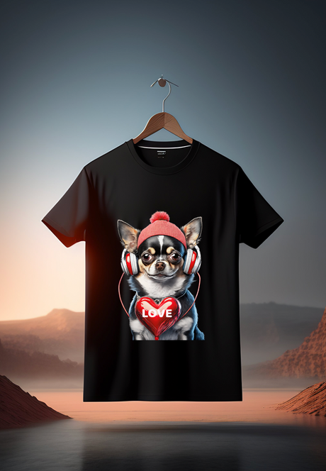 Camisetas exclusivas de Chihuahua Love Art | Grooveman Music