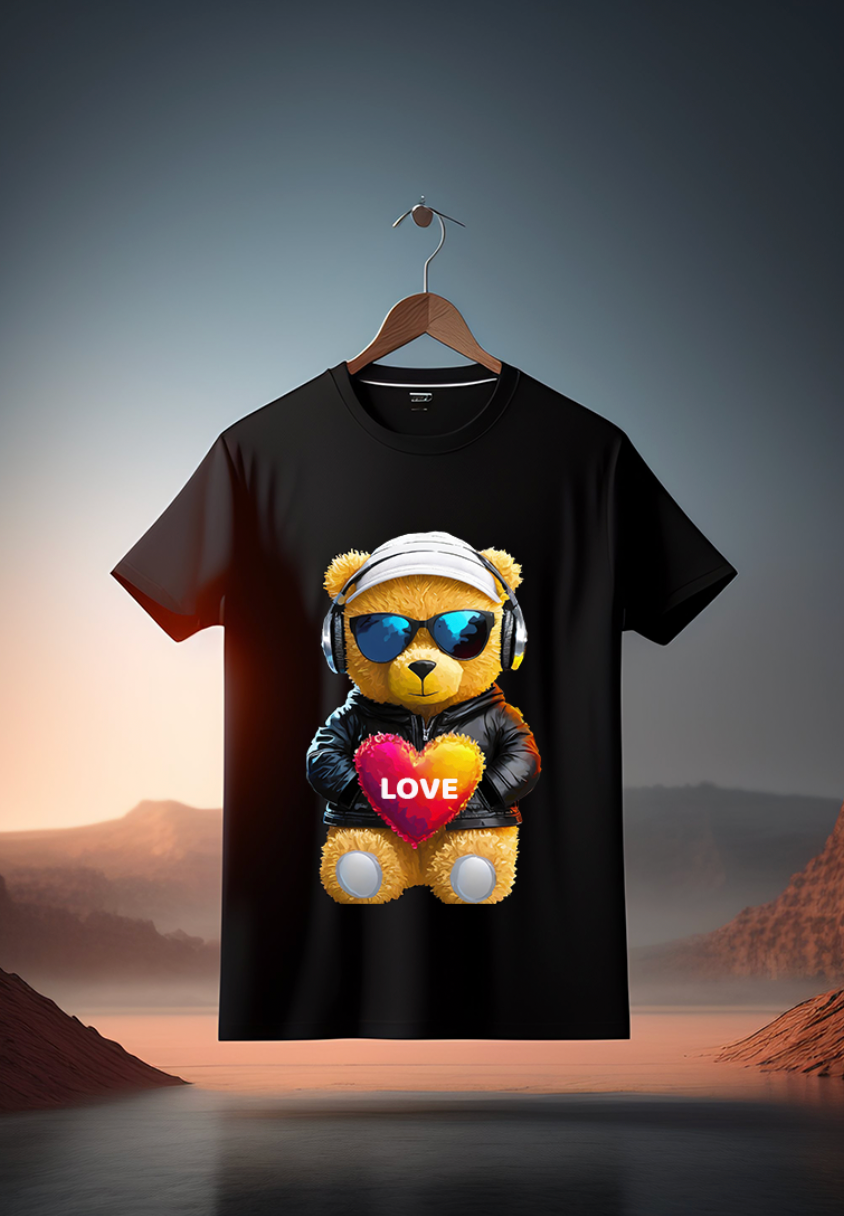 Teddy Love Art Exclusive T-Shirts | Grooveman Music