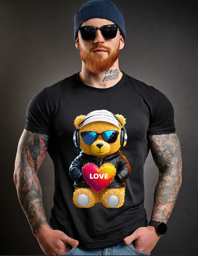 Camisetas exclusivas de Teddy Love Art | Grooveman Music