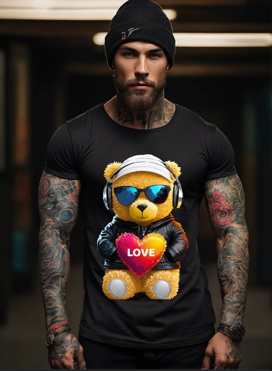 Camisetas exclusivas de Teddy Love Art | Grooveman Music