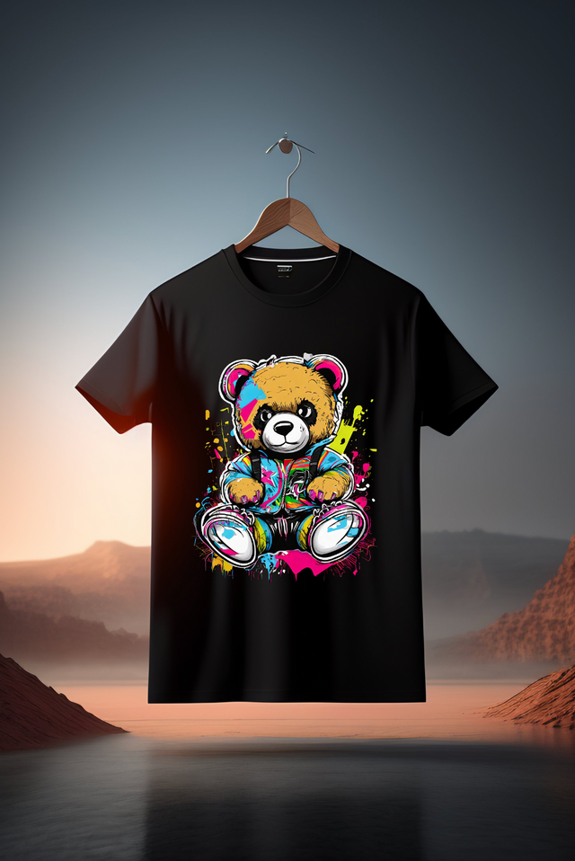 Camisetas exclusivas con el arte del grafiti de Teddy | Grooveman Music