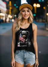 Teddy Flag Amerikano TM Art Exclusive Tank Top | Grooveman Music