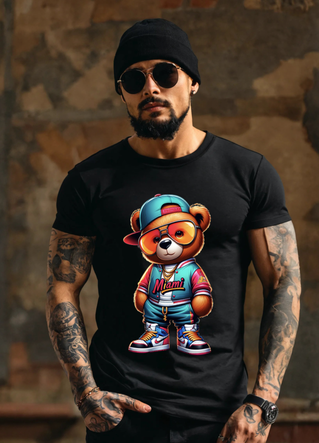 Camisetas exclusivas de Teddy Miami Art | Grooveman Music