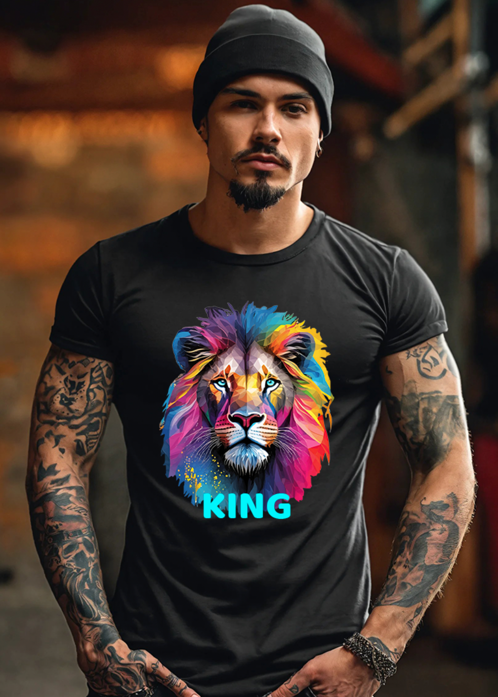 Lion King Art Exclusive T-Shirts | Grooveman Music