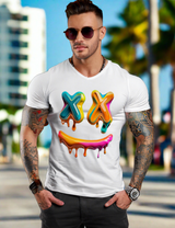 Camisetas exclusivas con arte de caras felices | Grooveman Music