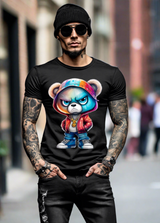 Camisetas exclusivas con el arte colorido de Teddy Angry | Grooveman Music