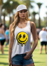 Camiseta sin mangas exclusiva Smile Melted Art | Grooveman Music