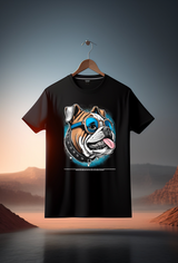 Bulldog Love Art T-Shirt - Unique and Exclusive Design | Grooveman Music TM"