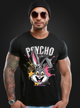 Bunny Psycho Art Exclusive T-Shirts | Grooveman Music TM