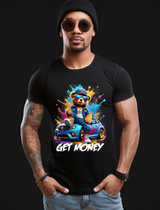 Teddy Over the Car Art Exclusive T-Shirts | Grooveman Music TM