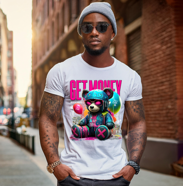 Teddy Get Money Art T-Shirts | GM Trademark