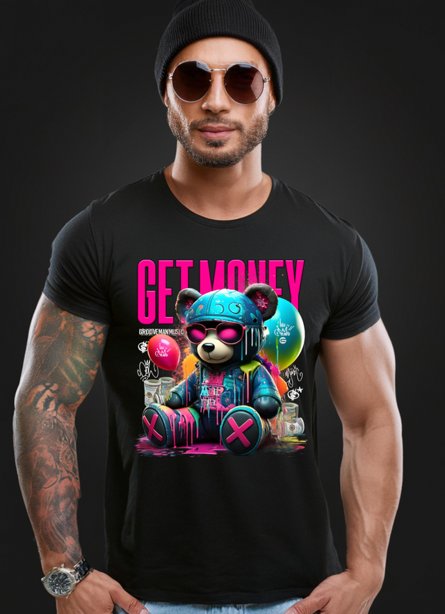 Teddy Get Money Art T-Shirts | GM Trademark