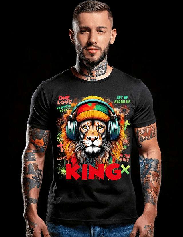 Lion King One Love Art T-Shirts | GM Trademark