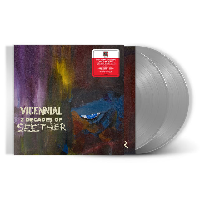 Seether - Vicennial - 2 Decades Of Seether [Metallic Silver 2 LP] [Vinyl]