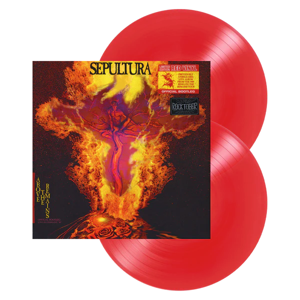 Above The Remains - Live '89 (Limited Edition, Red Vinyl, Rocktober 2018 Exclusive) [Vinyl] - Paladin Vinyl