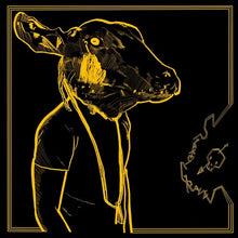 Shakey Graves - Roll The Bones X (Vinilo dorado y negro) [Contenido explícito] (Aviso para padres, Letras explícitas, Dorado, Negro, Funda de LP desplegable) [Vinilo]