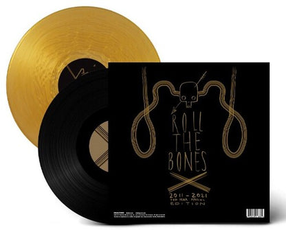 Shakey Graves - Roll The Bones X (Vinilo dorado y negro) [Contenido explícito] (Aviso para padres, Letras explícitas, Dorado, Negro, Funda de LP desplegable) [Vinilo]