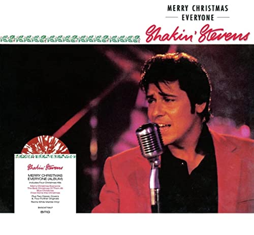 Shakin' Stevens - Merry Christmas Everyone (Red & White Marble LP) [Vinyl]