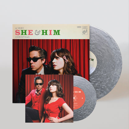 She &amp; Him - "Holiday" b/w "Last Christmas" 7 pulgadas [Vinilo]