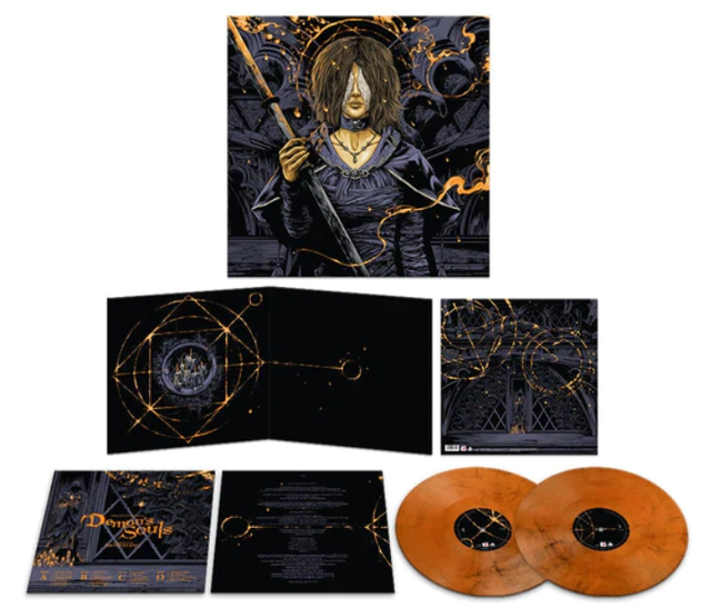 Shunsuke Kida - Demon's Souls (Limited Edition, Orange/Gray Marble Vinyl, MONDO) [Vinyl]