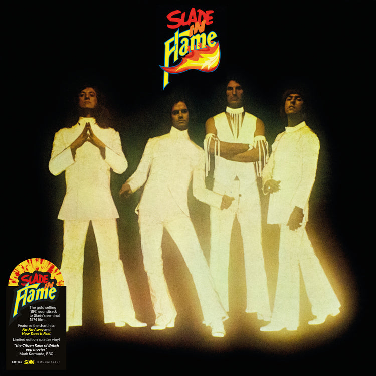 Slade in Flame (Yellow & Red Splatter Vinyl - Limited Edition) [Vinyl] - Paladin Vinyl