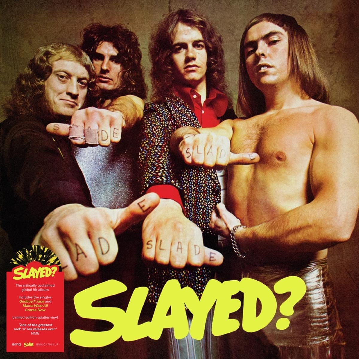 Slayed? (Yellow & Black Splatter Vinyl) [Vinyl] - Paladin Vinyl