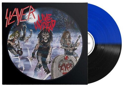 Slayer - Live Undead (Edición limitada, vinilo dividido en azul y negro) [Vinilo]