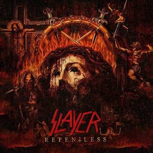 Slayer - Repentless (edición limitada, remolino de sangre de buey y naranja con salpicaduras de mostaza) [Vinilo]